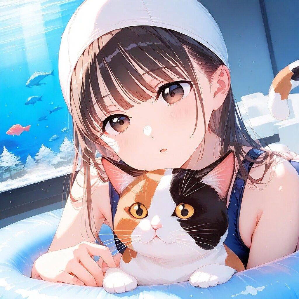 水族館で水着（２）WAVE