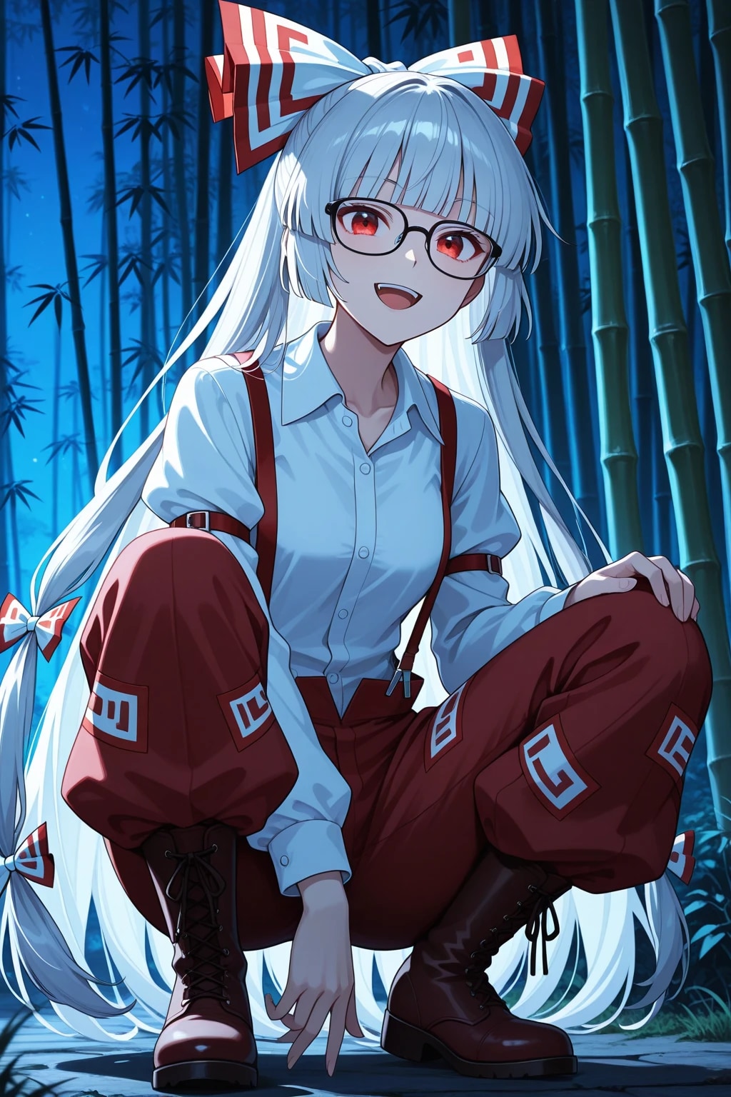 藤原妹紅 | の人気AIイラスト・グラビア