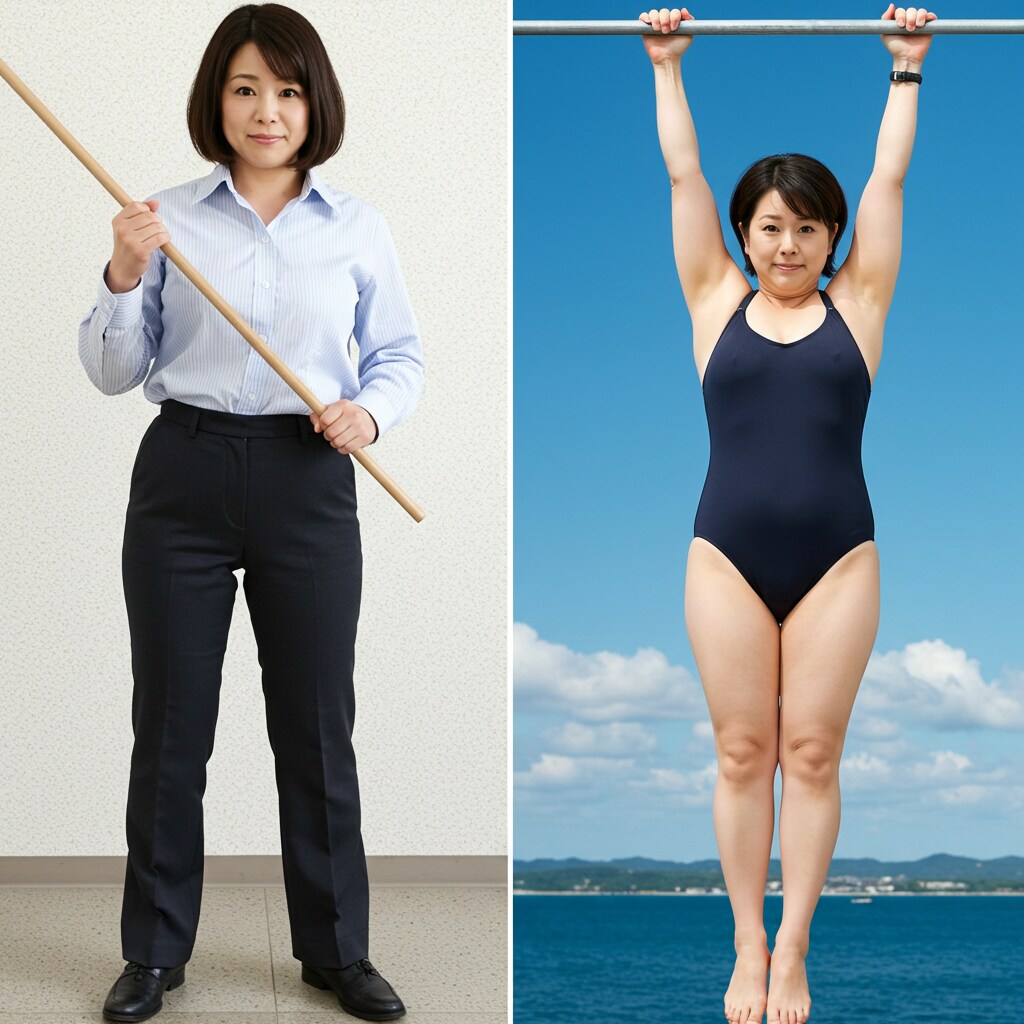 あの人が水着に着替えたら（ミドルエイジ編）