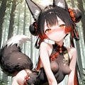 チャイナ狐 2枚目