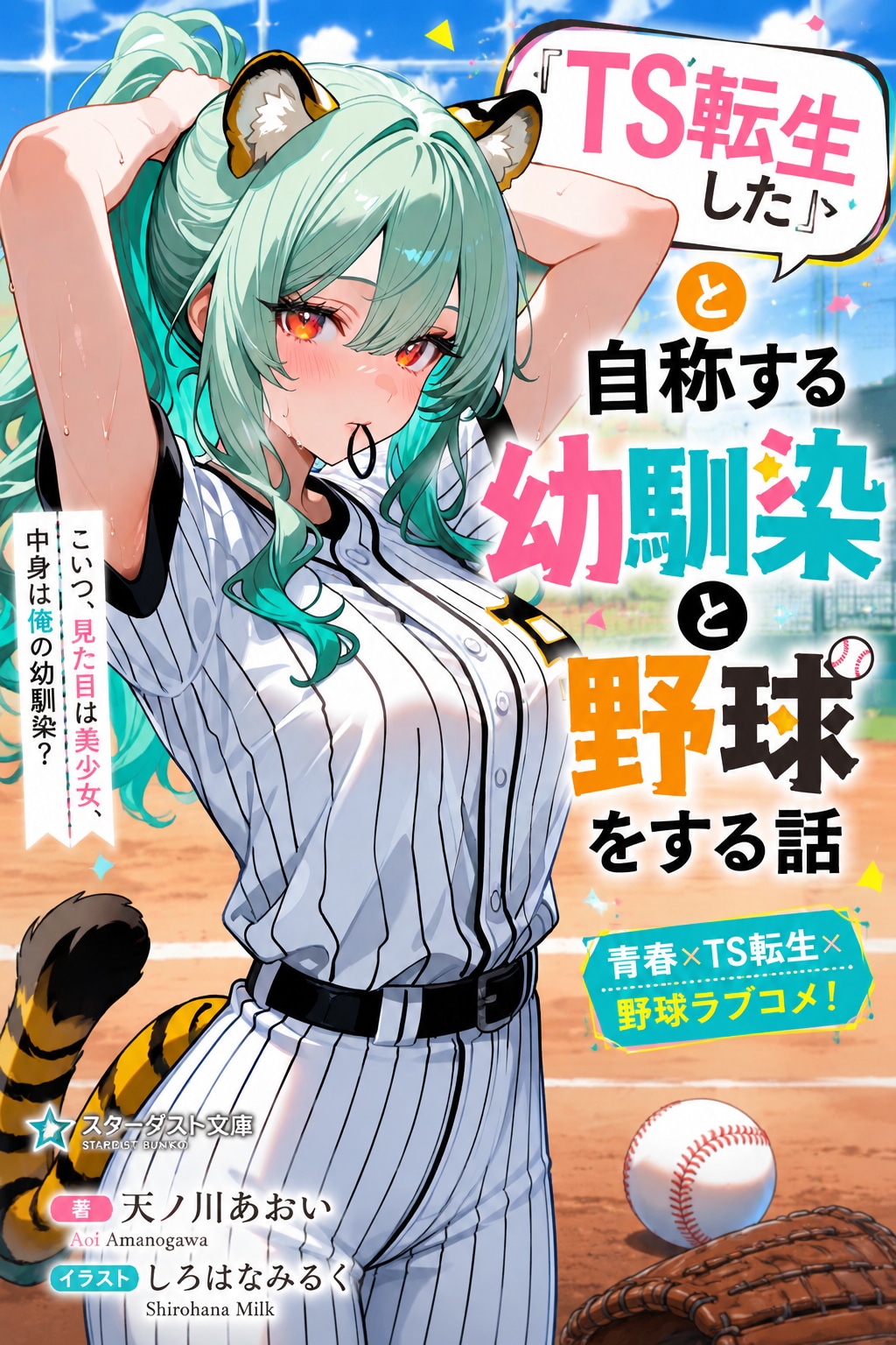 『TS転生した』と自称する幼馴染と野球をする話