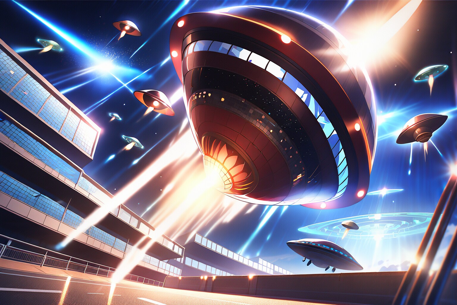 UFOだらけ | の人気AIイラスト・グラビア