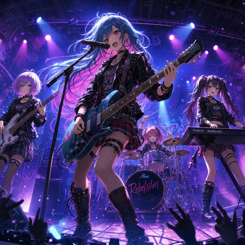 ガールズバンド！2 | の人気AIイラスト・グラビア