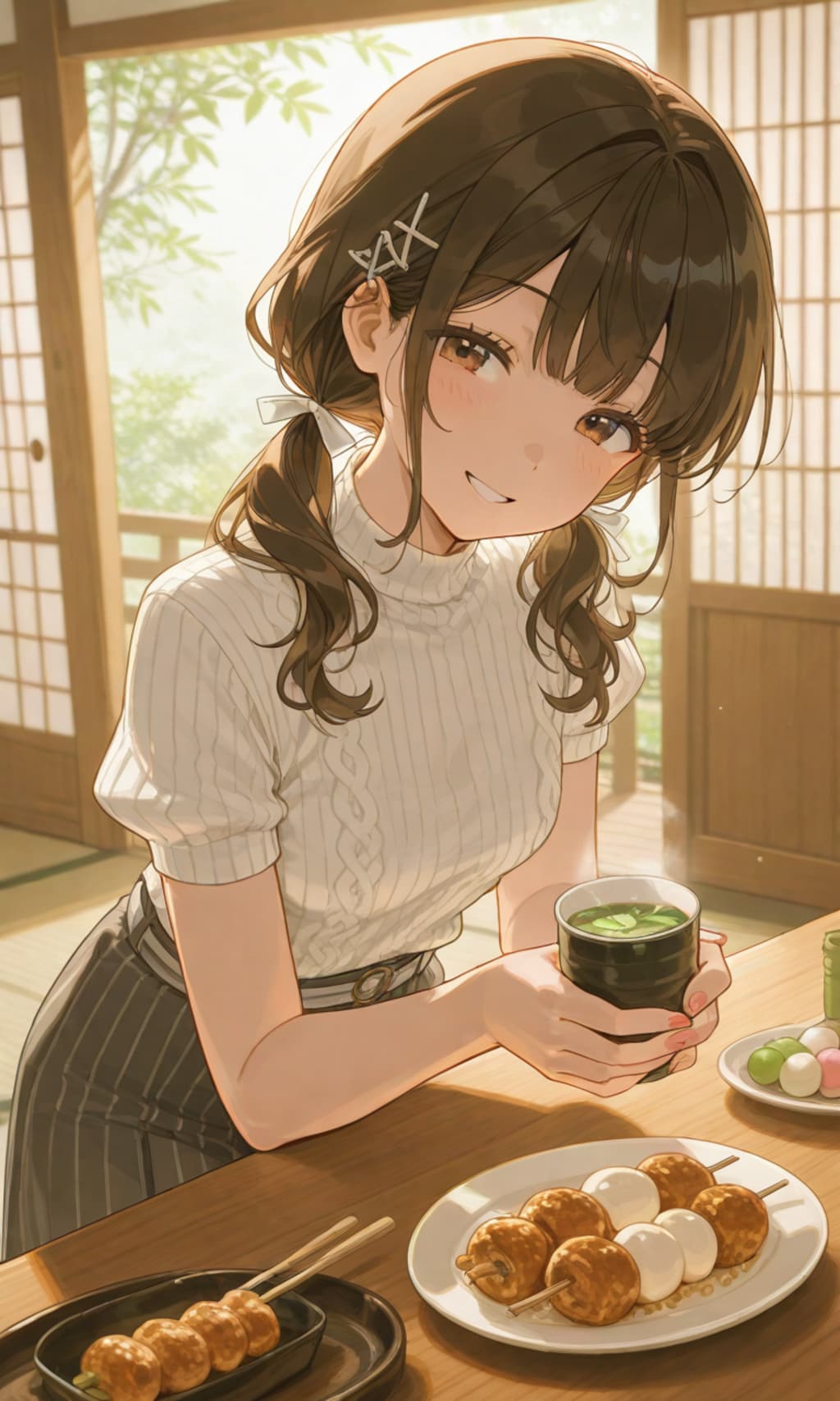 お団子おいしい