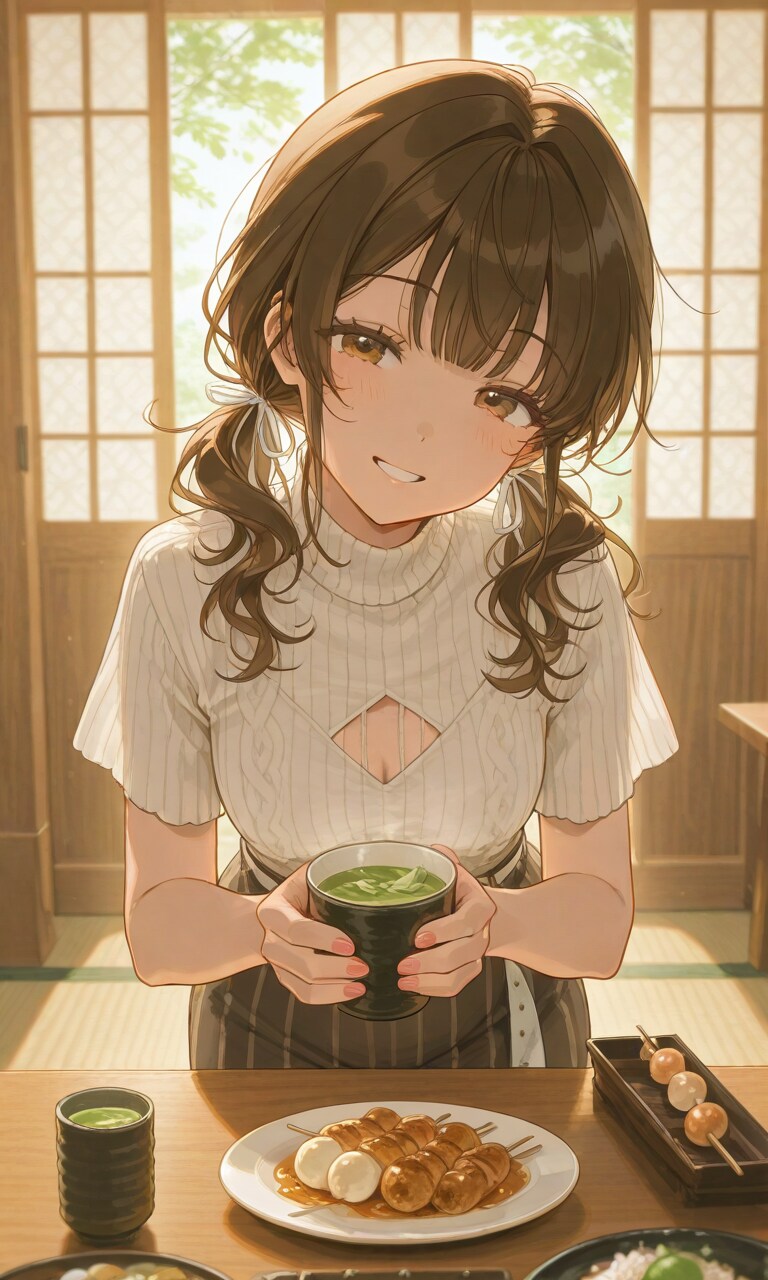 お団子おいしい