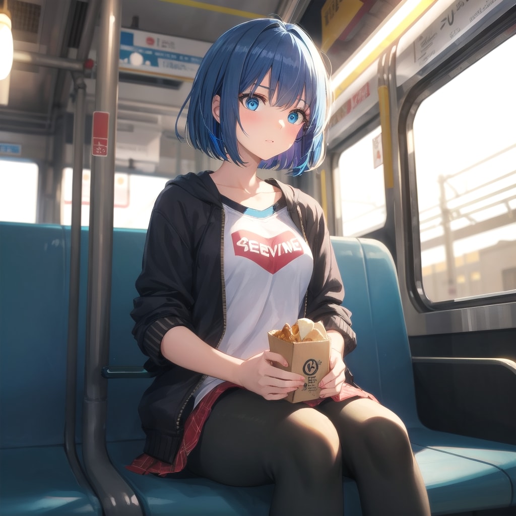 譲られた席の温かさ | の人気AIイラスト・グラビア