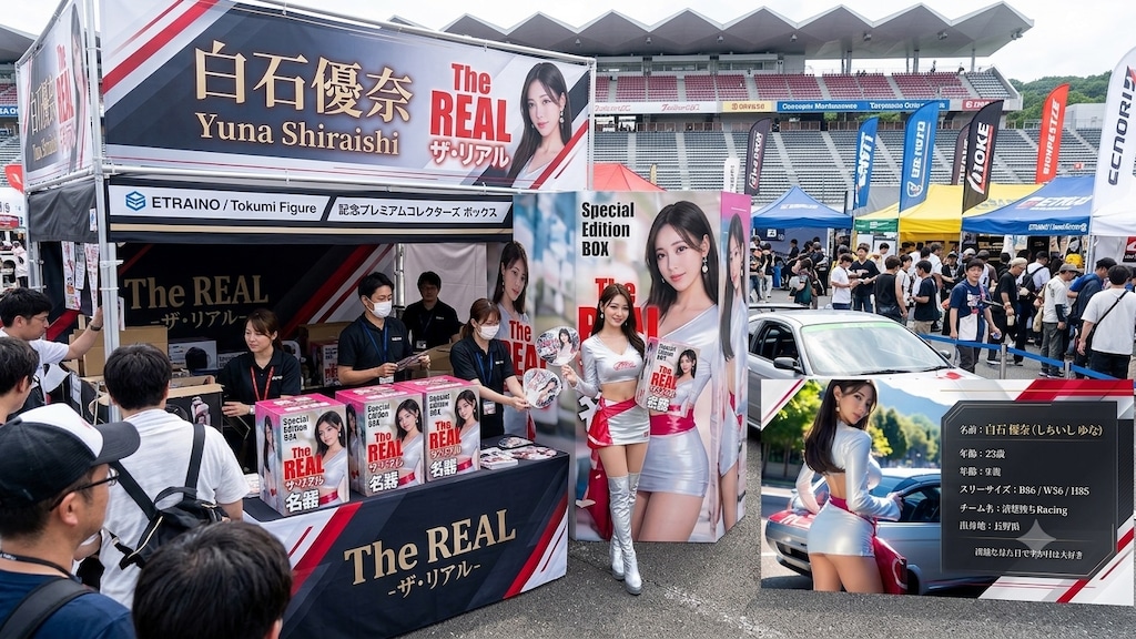 【店頭限定イベント開催決定！】 白石優奈『The REAL -ザ・リアル-』撮影会＆販売会