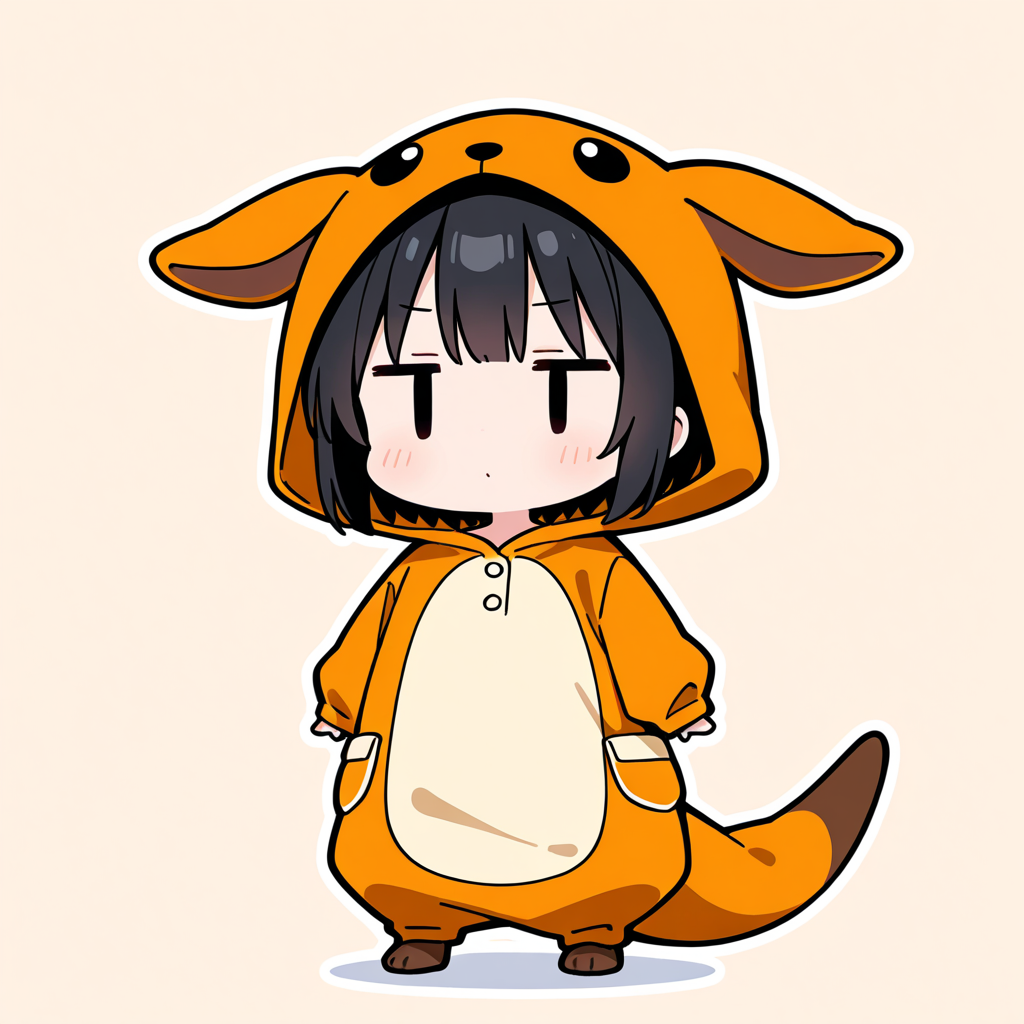 着ぐるみ着せ替え（カンガルー）