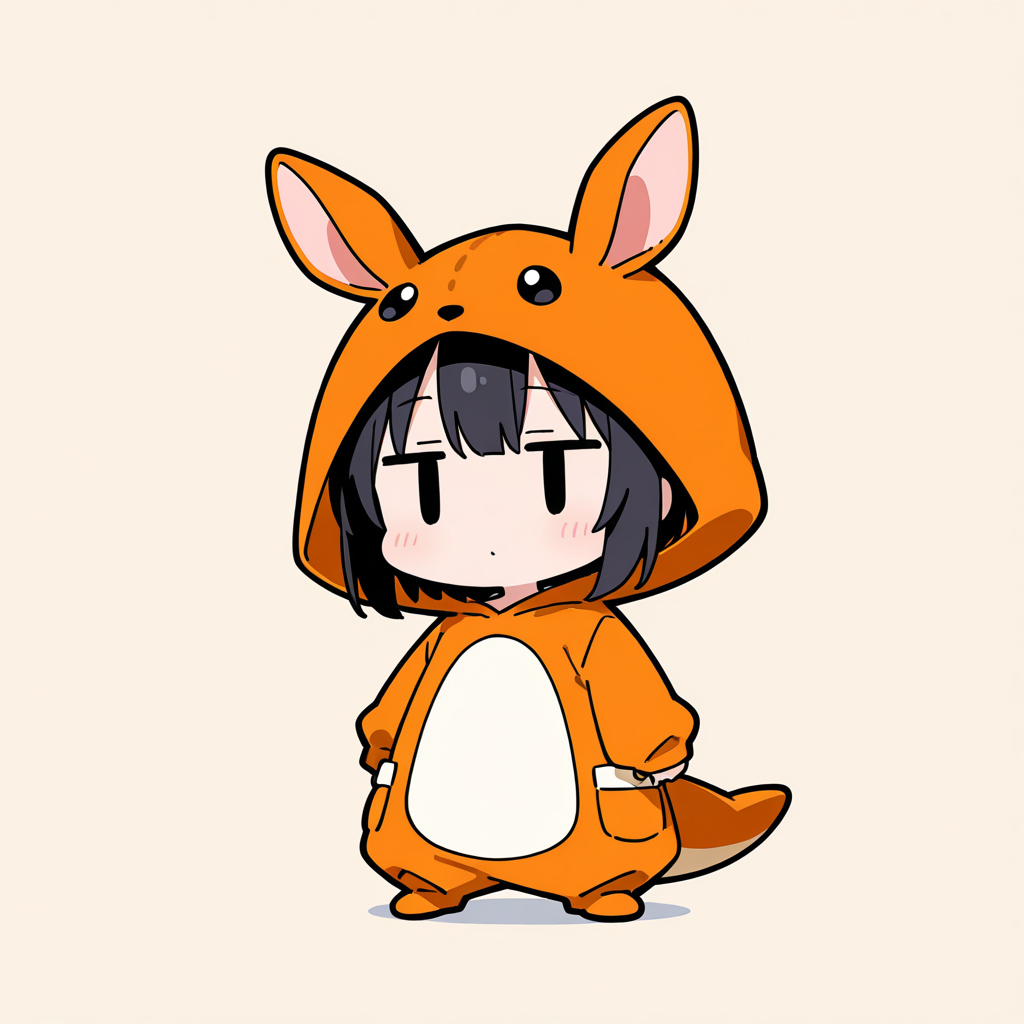 着ぐるみ着せ替え（カンガルー）