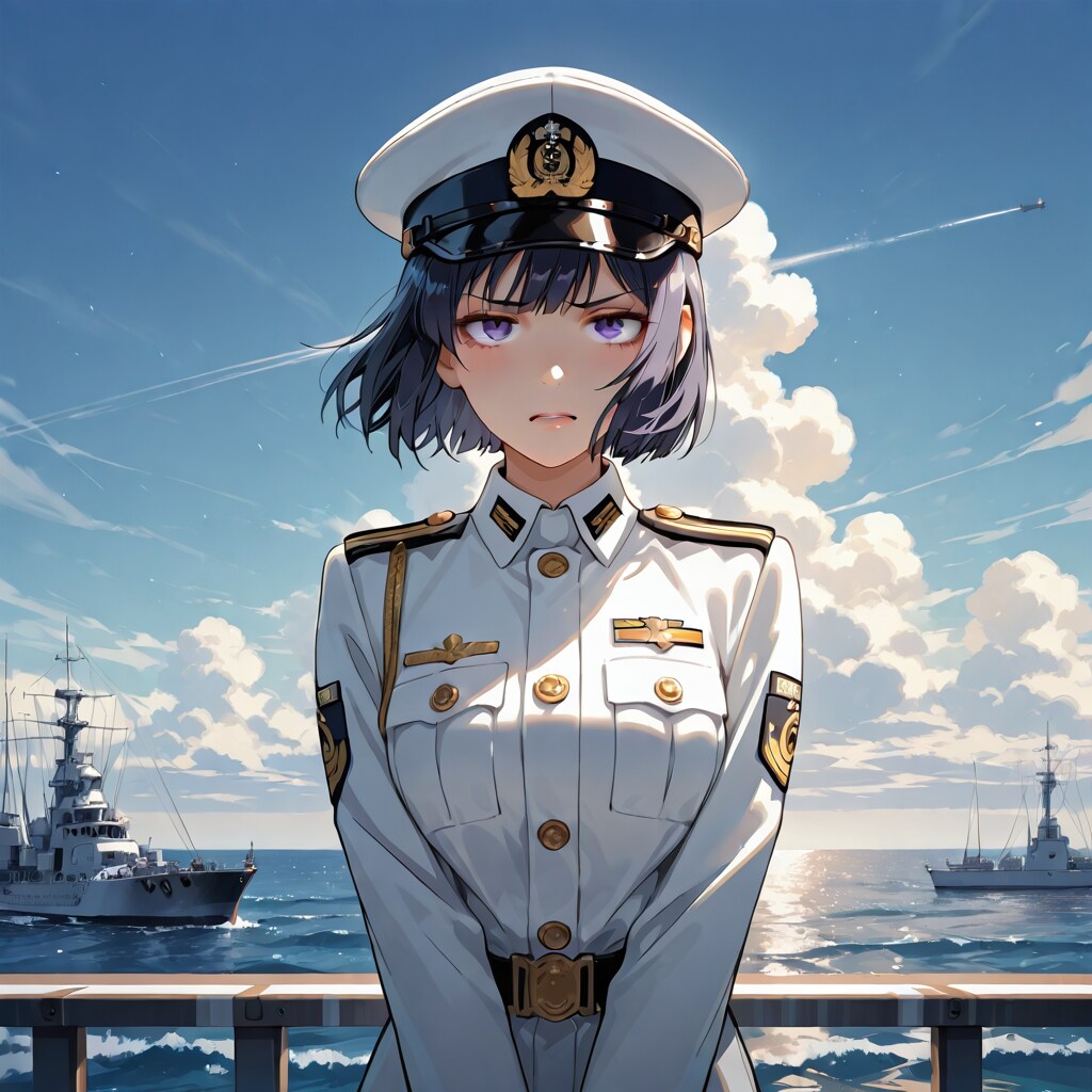 4月26日は海上自衛隊の日と聞いて… | の人気AIイラスト・グラビア