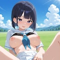 🩶[ルナ] 青姦 2枚目