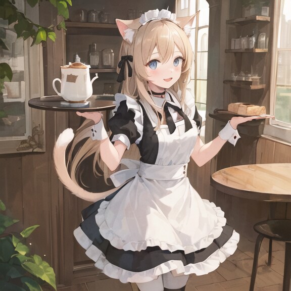 猫耳メイド