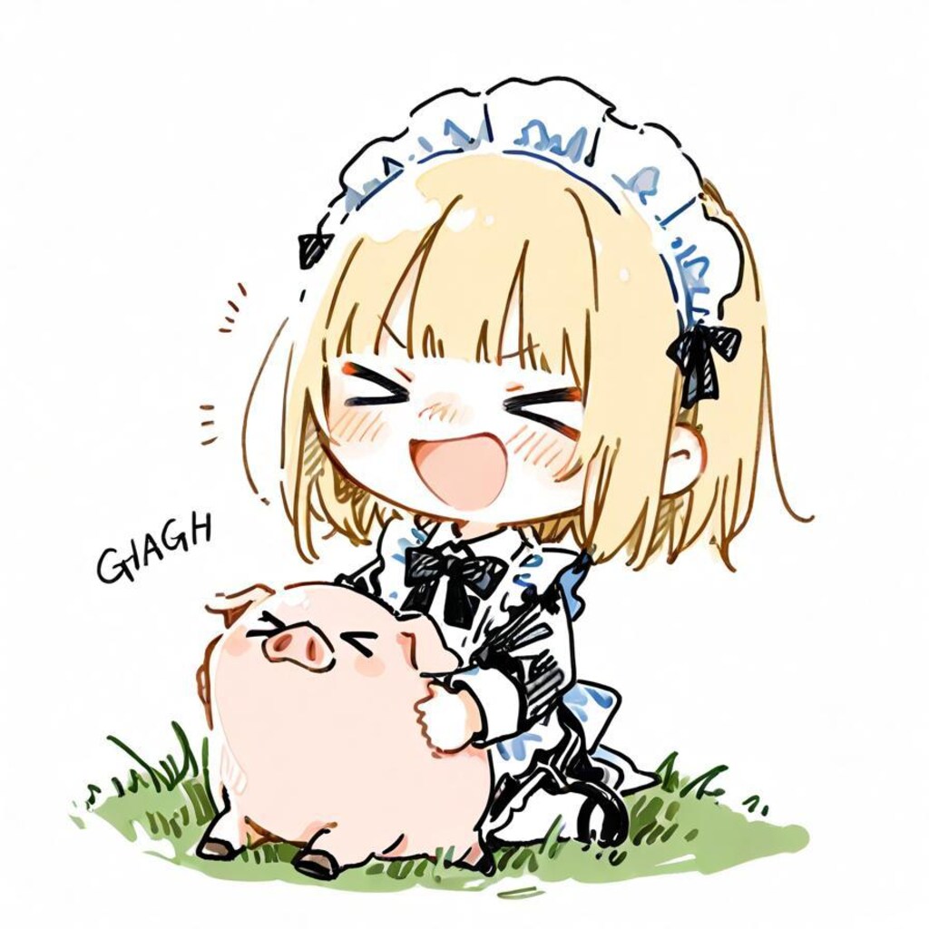 ( >ω<)豚さんおいでやでぇー✨ 🐷