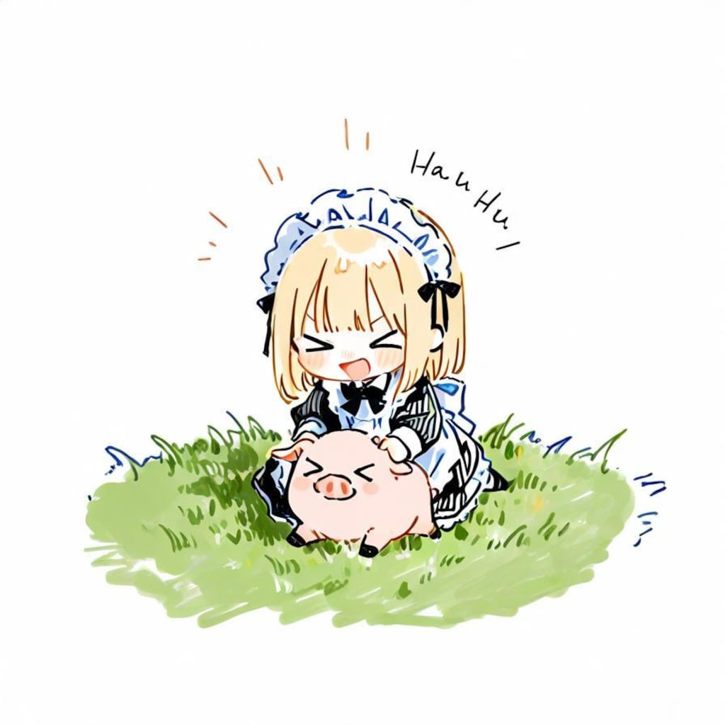 ( >ω<)豚さんおいでやでぇー✨ 🐷