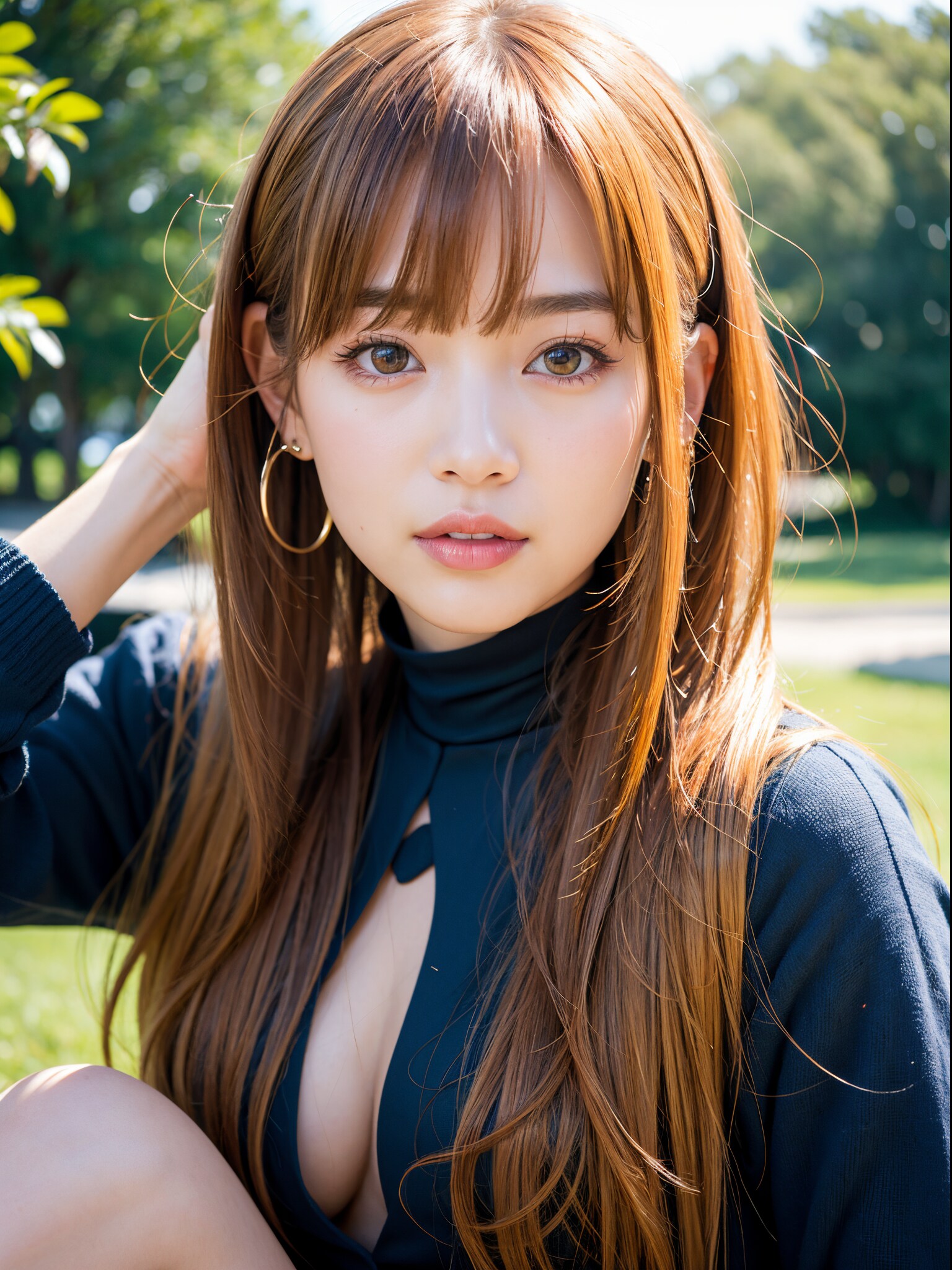 茶髪ガール