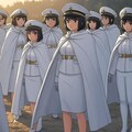 白い軍服の兵士たち【Grok】 7枚目