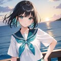 朝焼けを艦と共に 3枚目