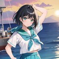 朝焼けを艦と共に 6枚目