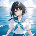 朝焼けを艦と共に 2枚目