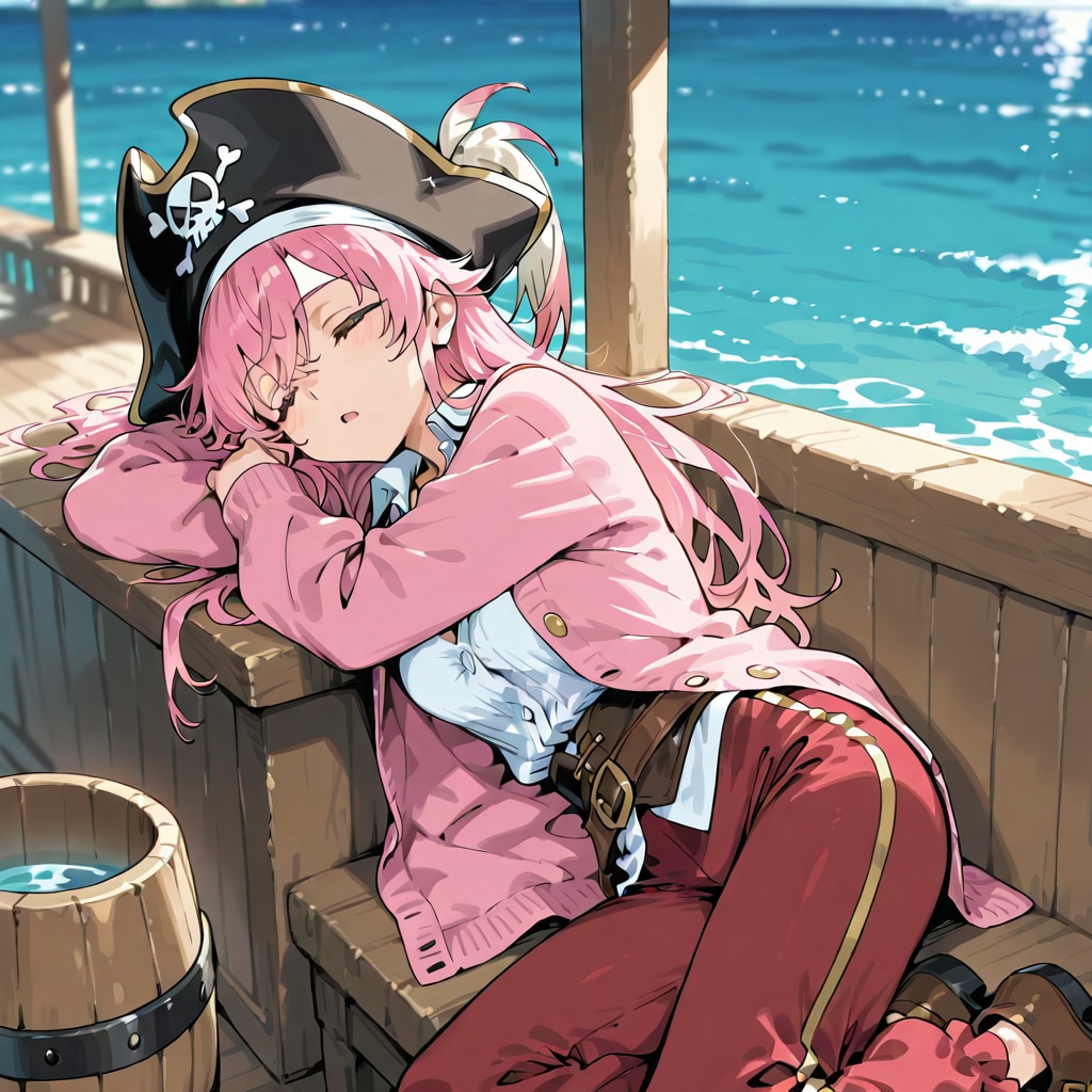 春眠海賊ちゃん260314 | の人気AIイラスト・グラビア
