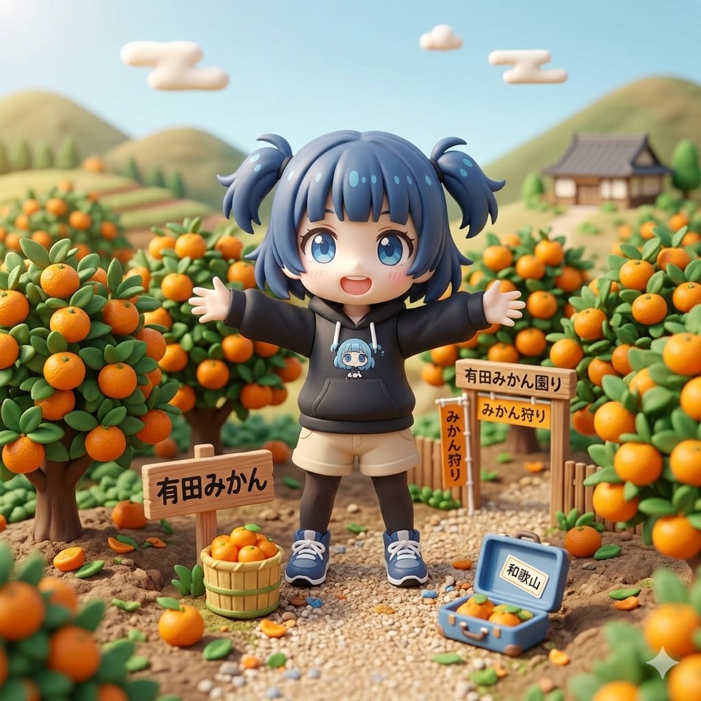 ウチの娘ご当地フィギュア【有田みかん】 | の人気AIイラスト・グラビア