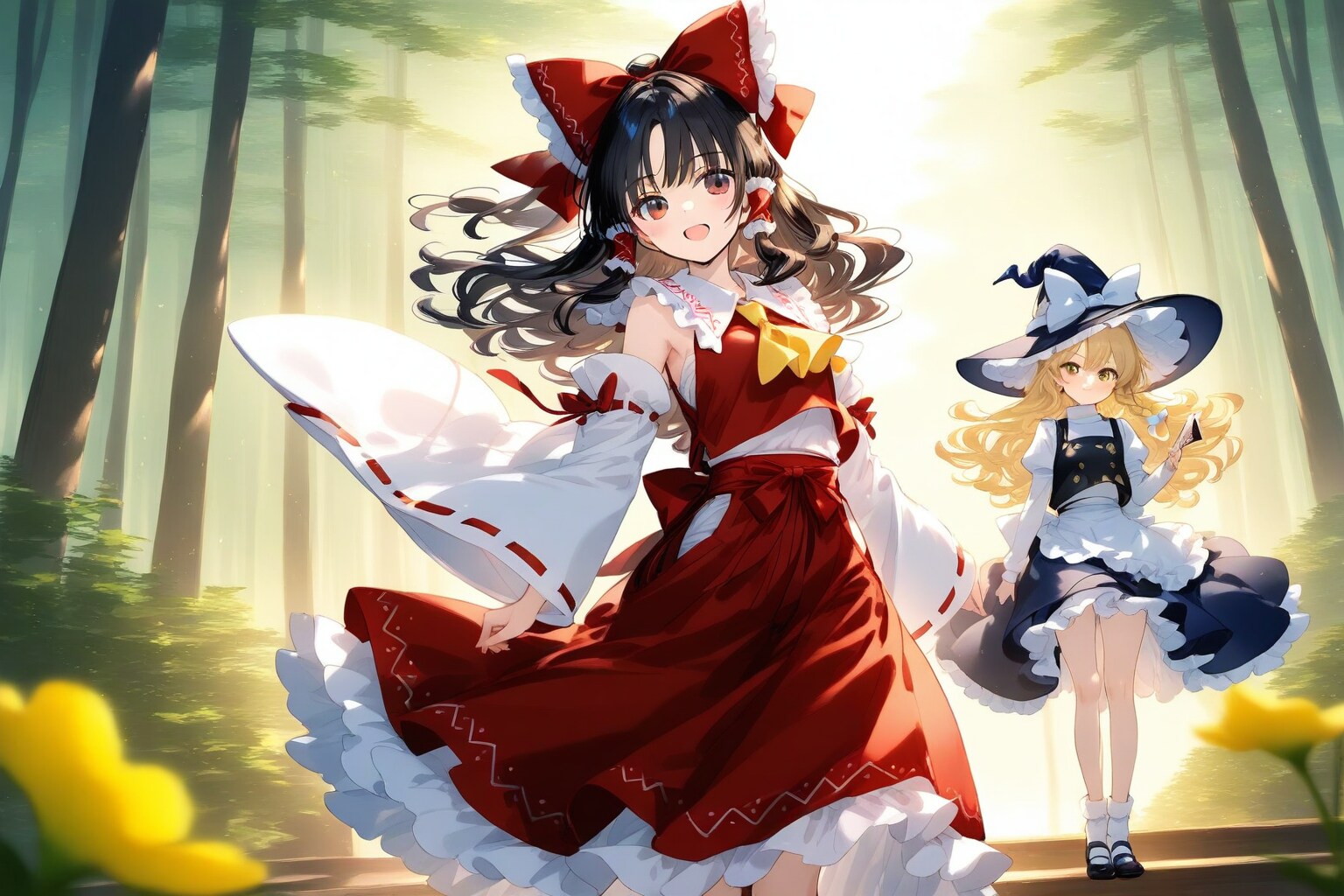 森の散策