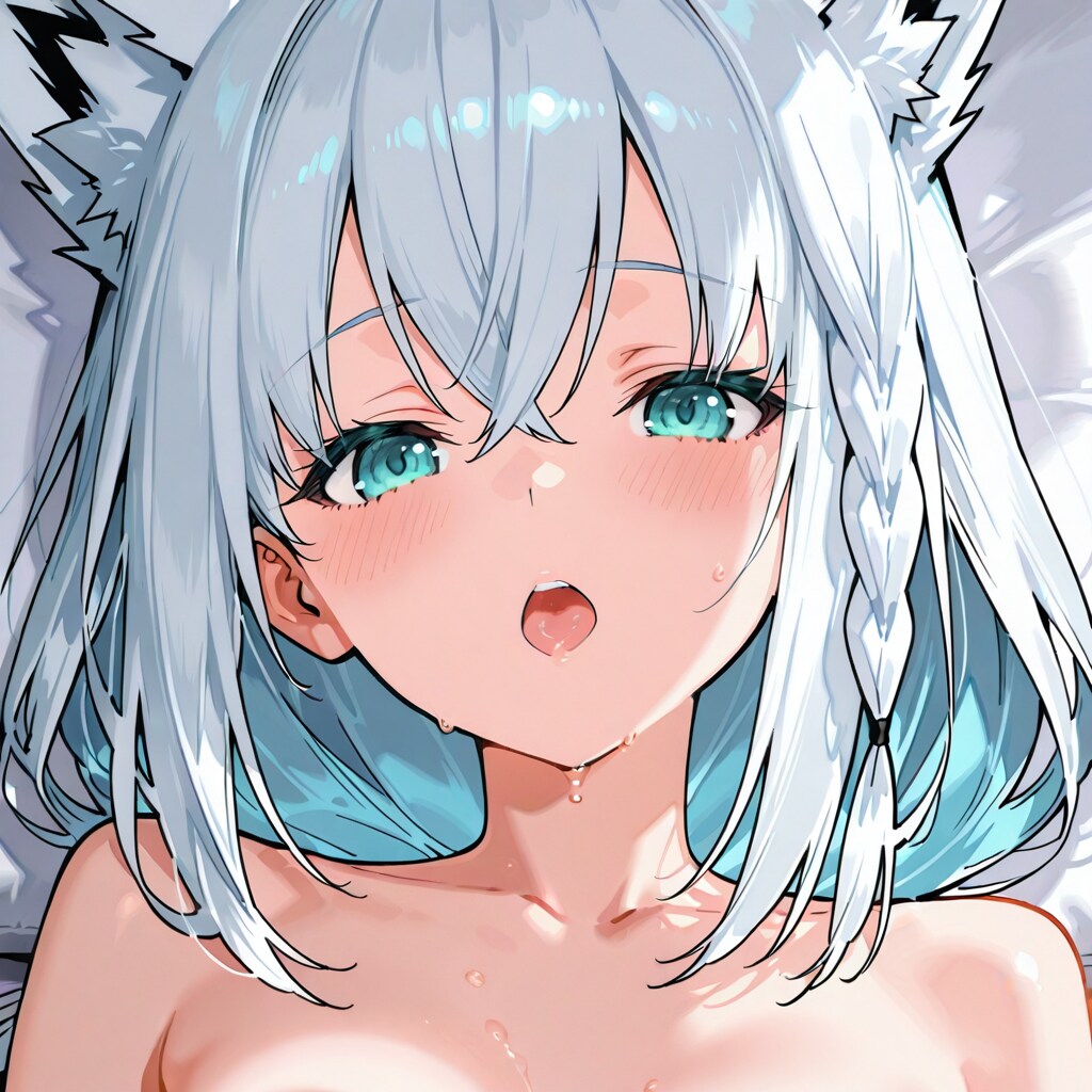 白上