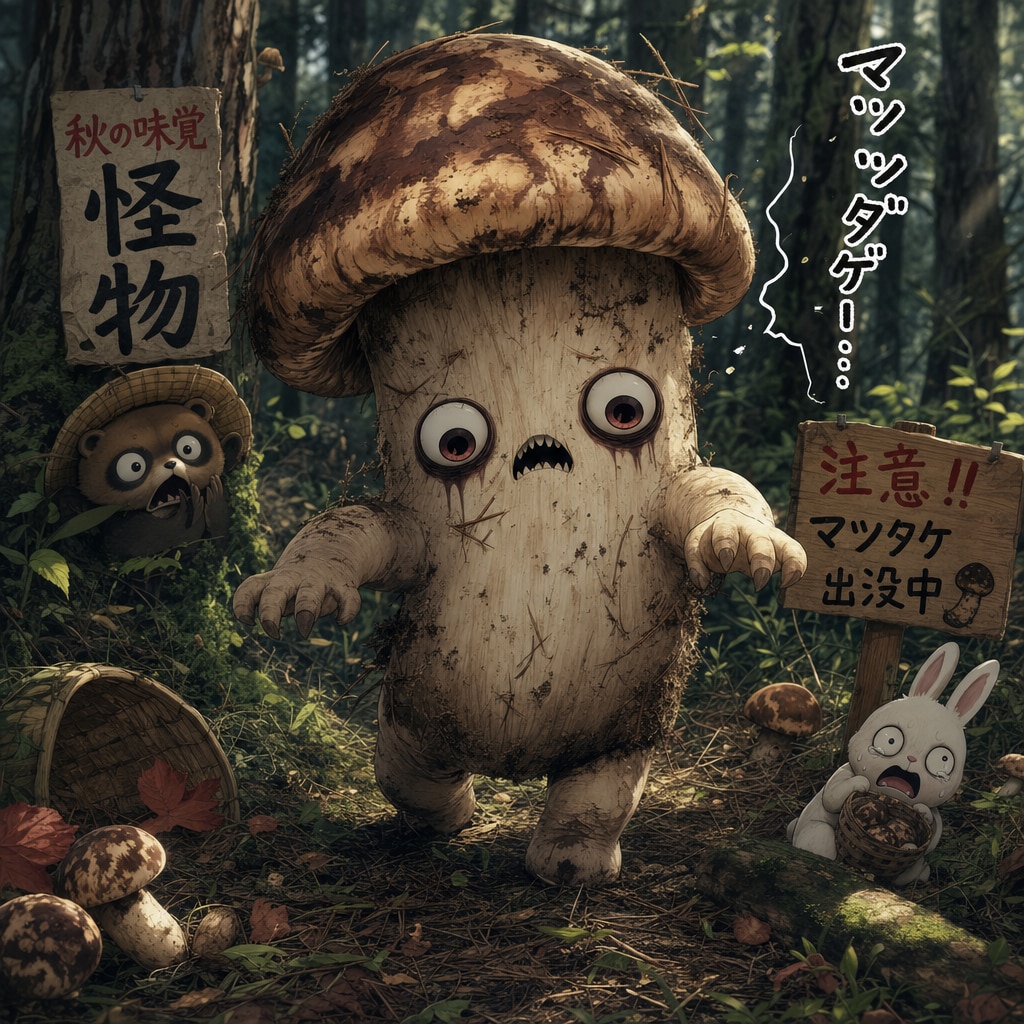 秋の味覚怪物