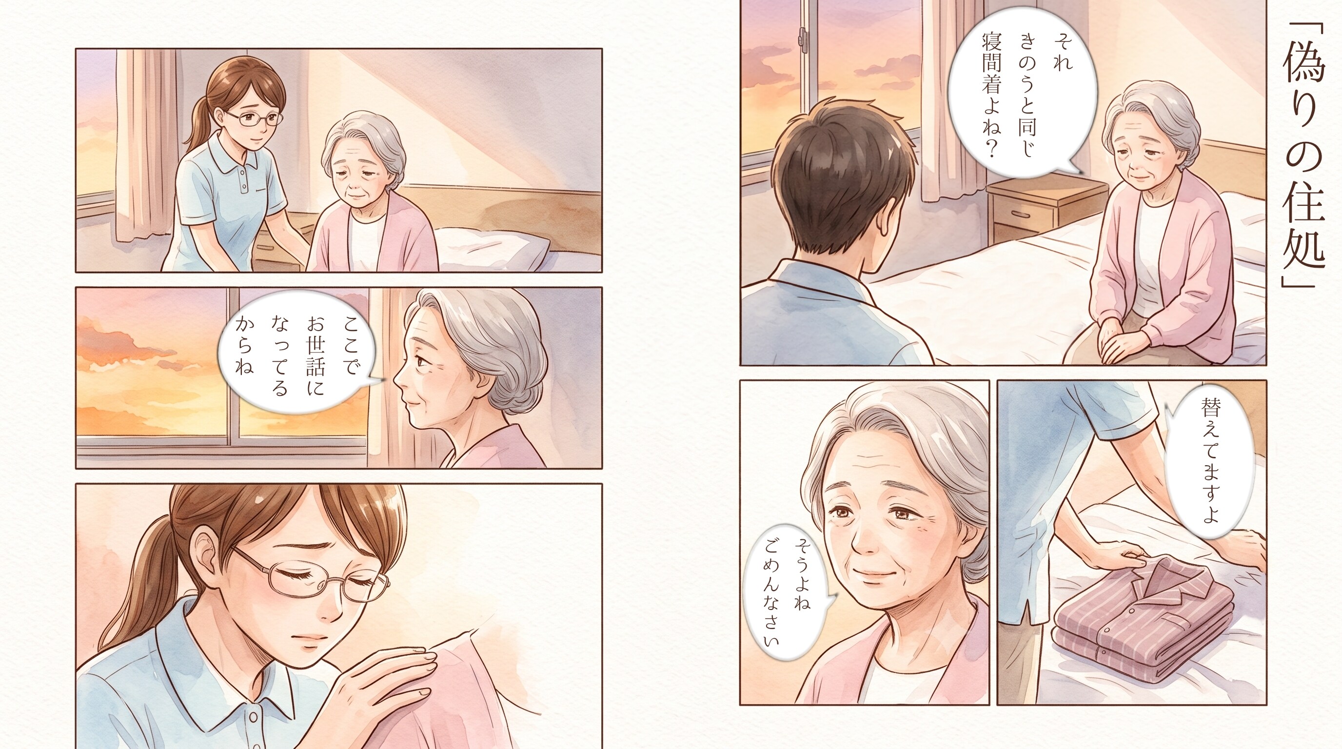 偽りの住処　★AI併用作品★