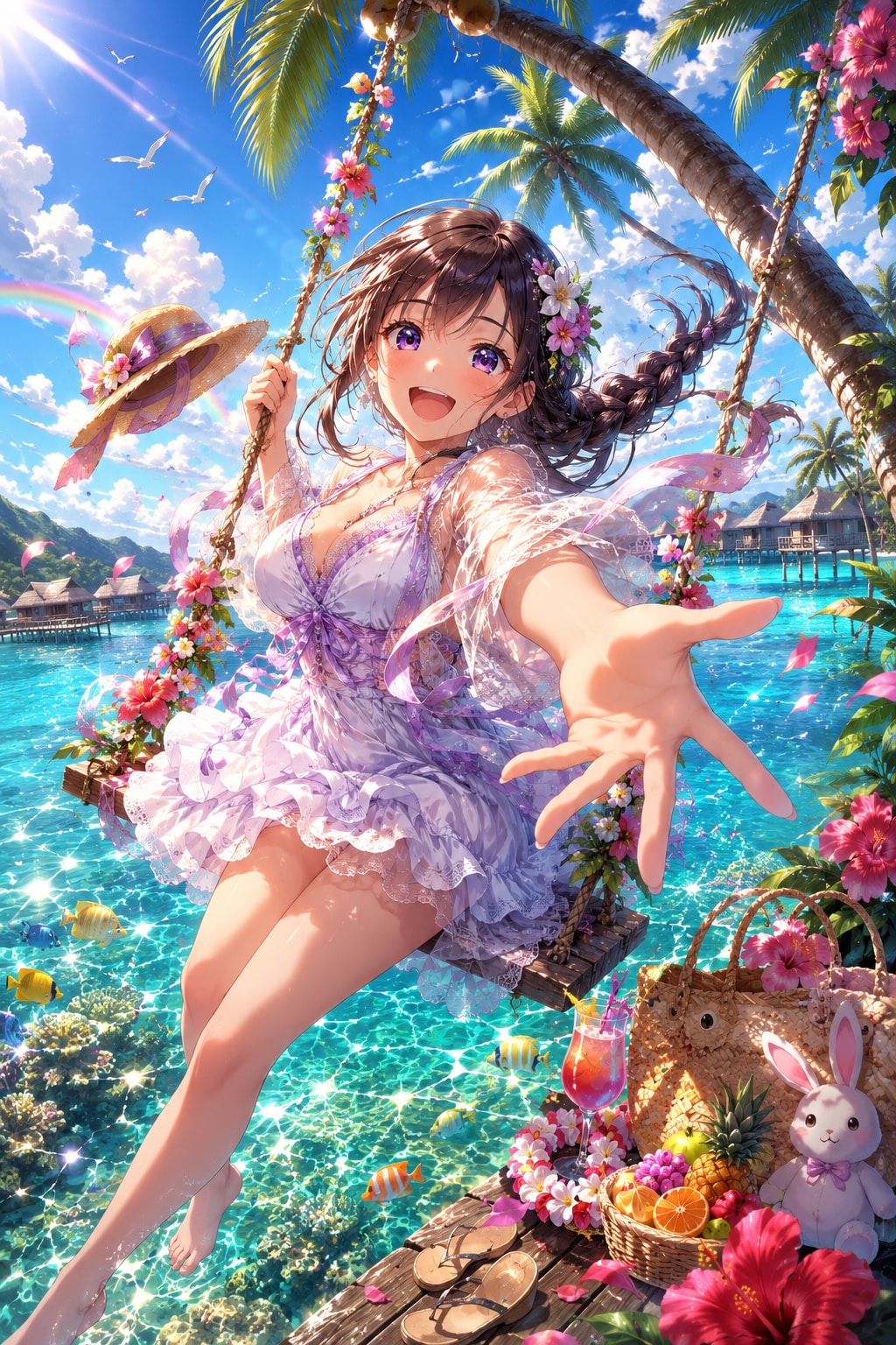 ゆかりの水上ブランコ2