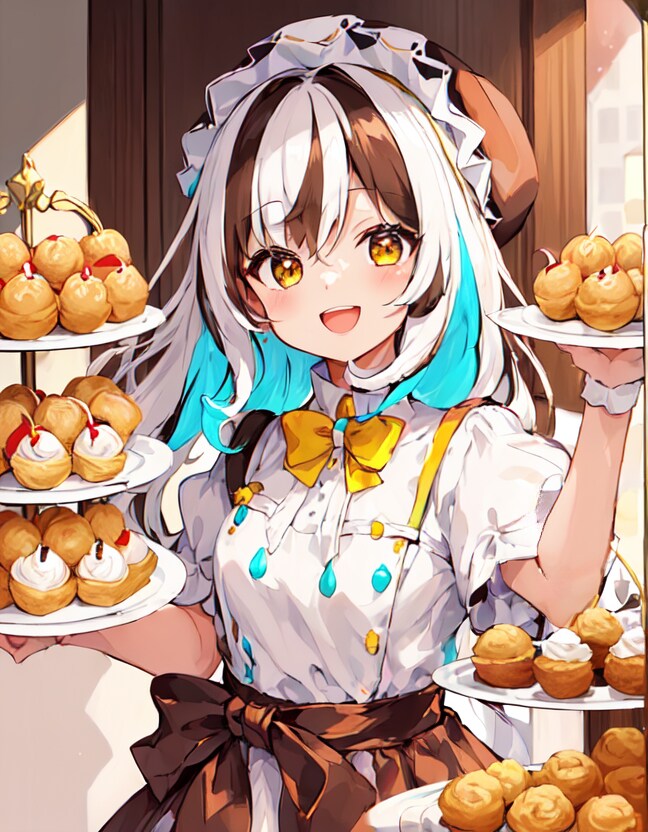 シュークリーム娘