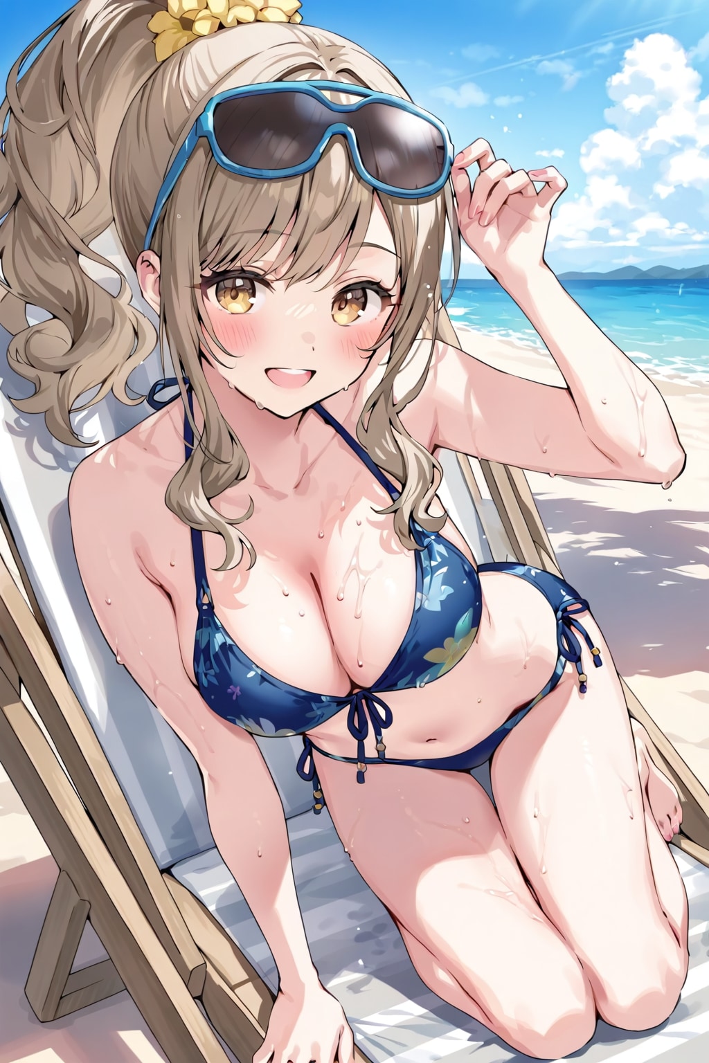 水着の彼女