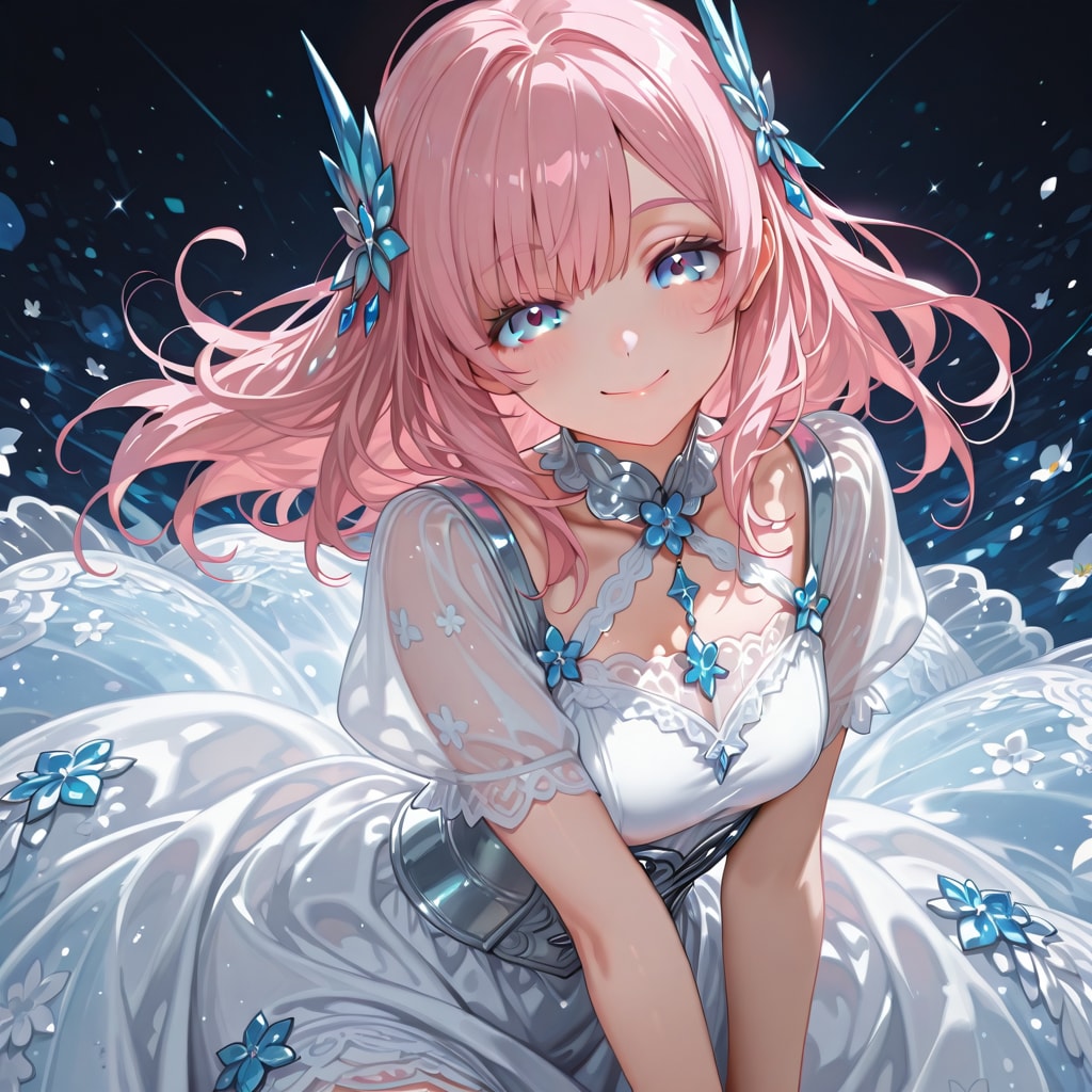 涼しい笑顔 | の人気AIイラスト・グラビア