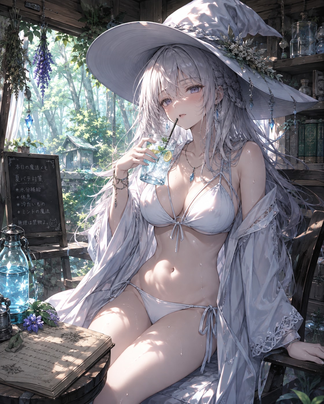 夏バテ森の魔女