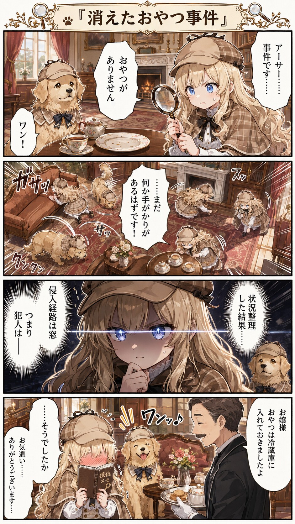 『消えたおやつ事件』