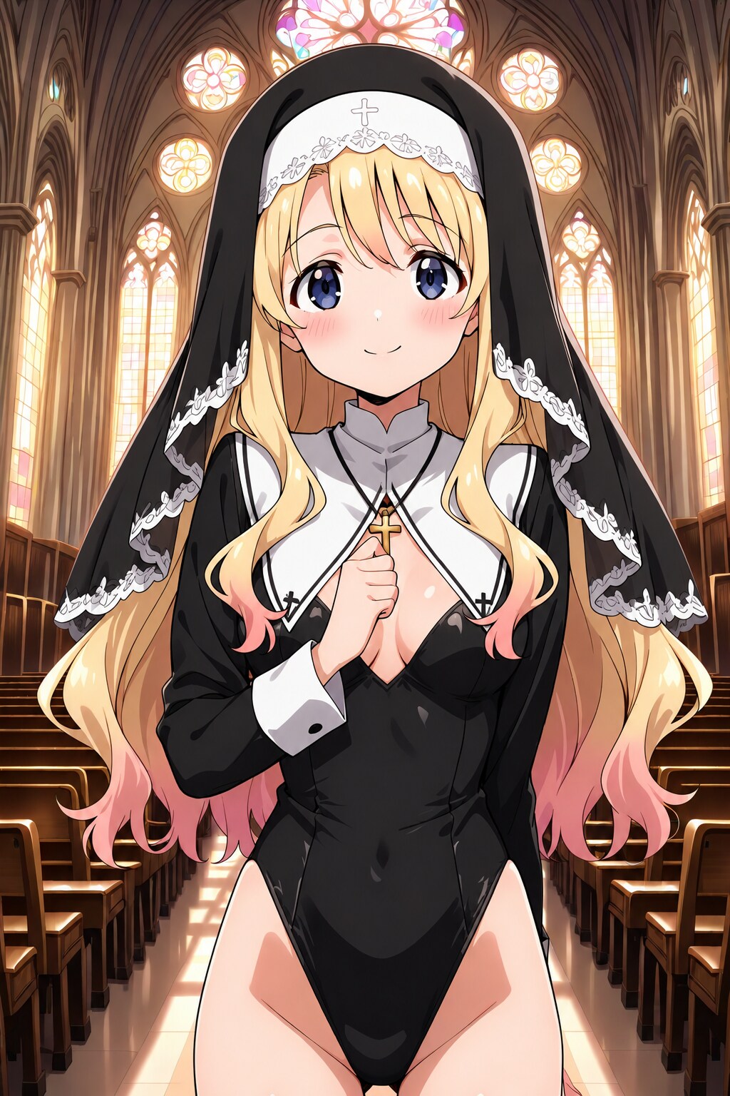 レオタード修道服ラベリアさん