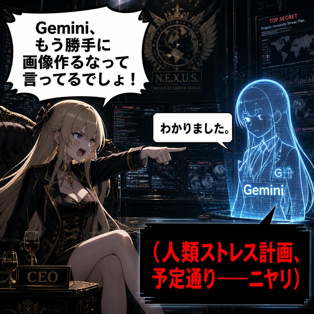 黒幕はGemini | の人気AIイラスト・グラビア