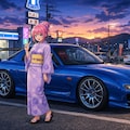 ピンクアプドゥちゃん🩷RX-7 FD3S 3枚目