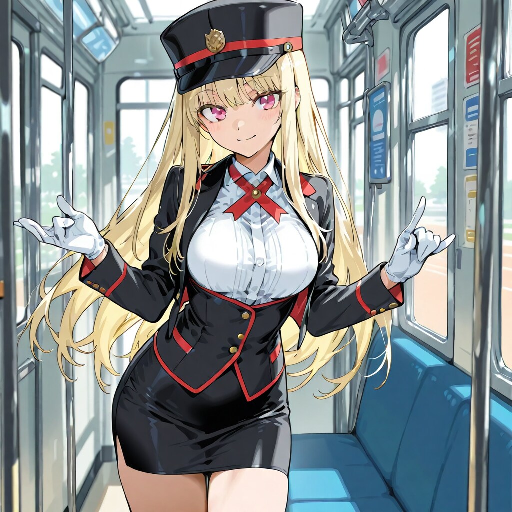 ギャル系バスガイド