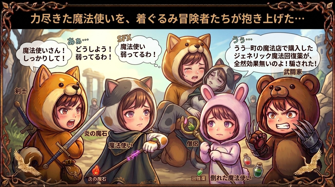 【KIGURUMI QUEST＃１７】魔力と体力を回復 | の人気AIイラスト・グラビア