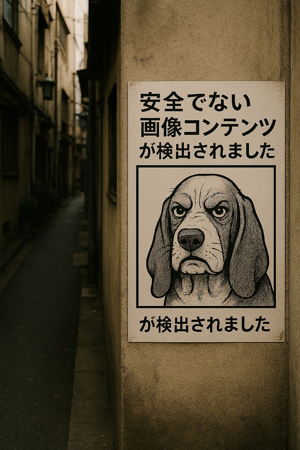 犬先生の警告 | の人気AIイラスト・グラビア