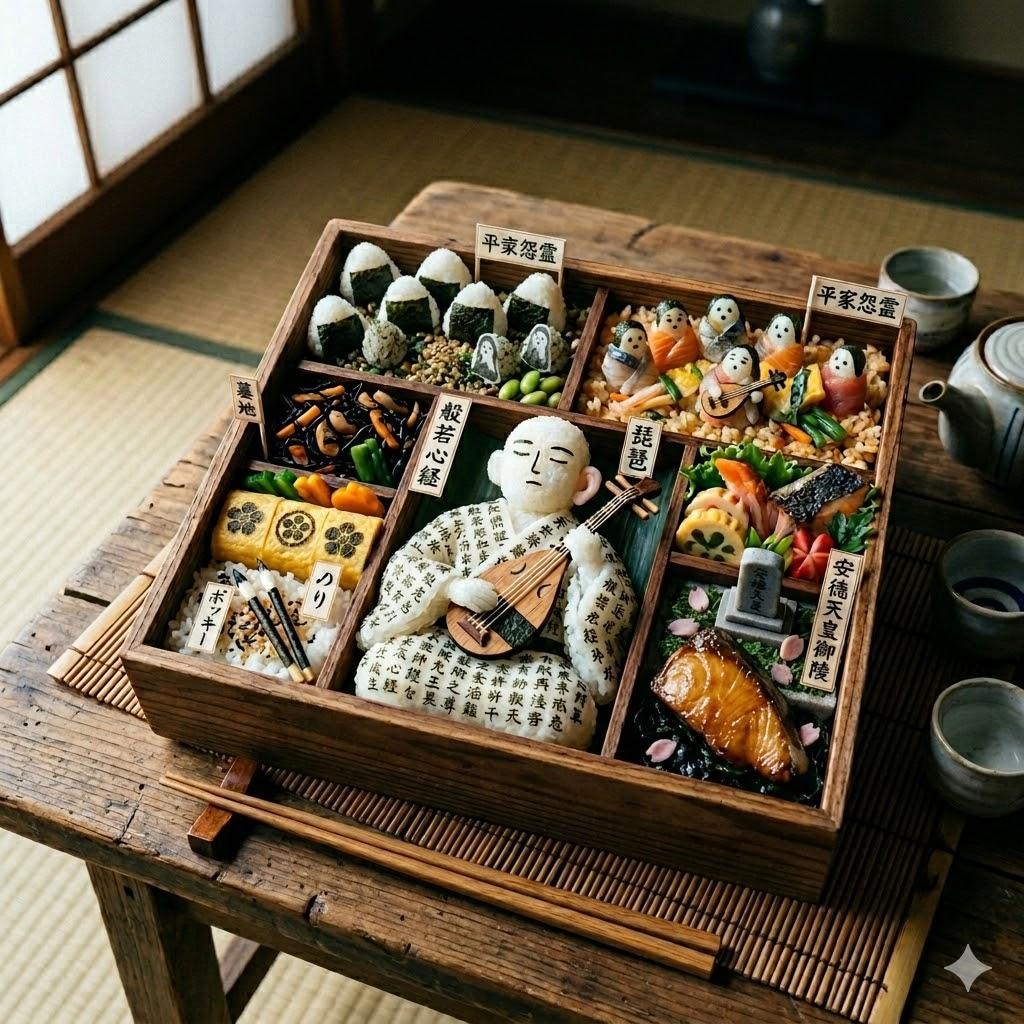 耳なし芳一弁当