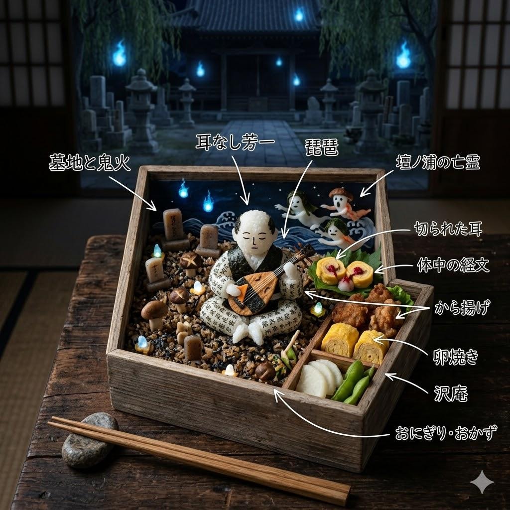 耳なし芳一弁当