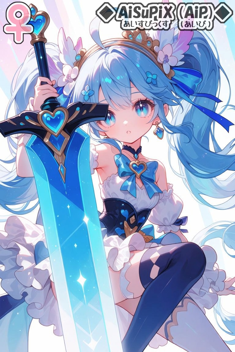 💙AiSuPix／どこかのブルー勇者ちゃん💙