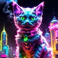 Neon猫 9枚目