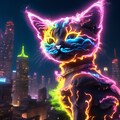 Neon猫 2枚目