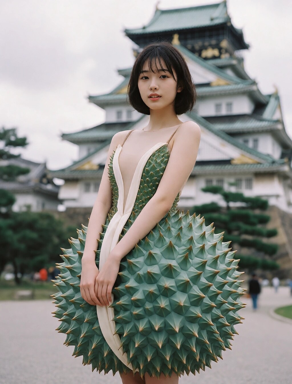 大胆なドレス