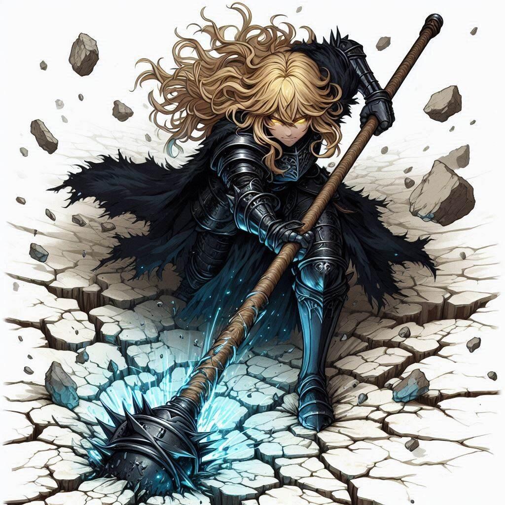 ドゴォｯ！！（ブロンドの女騎士さん623）