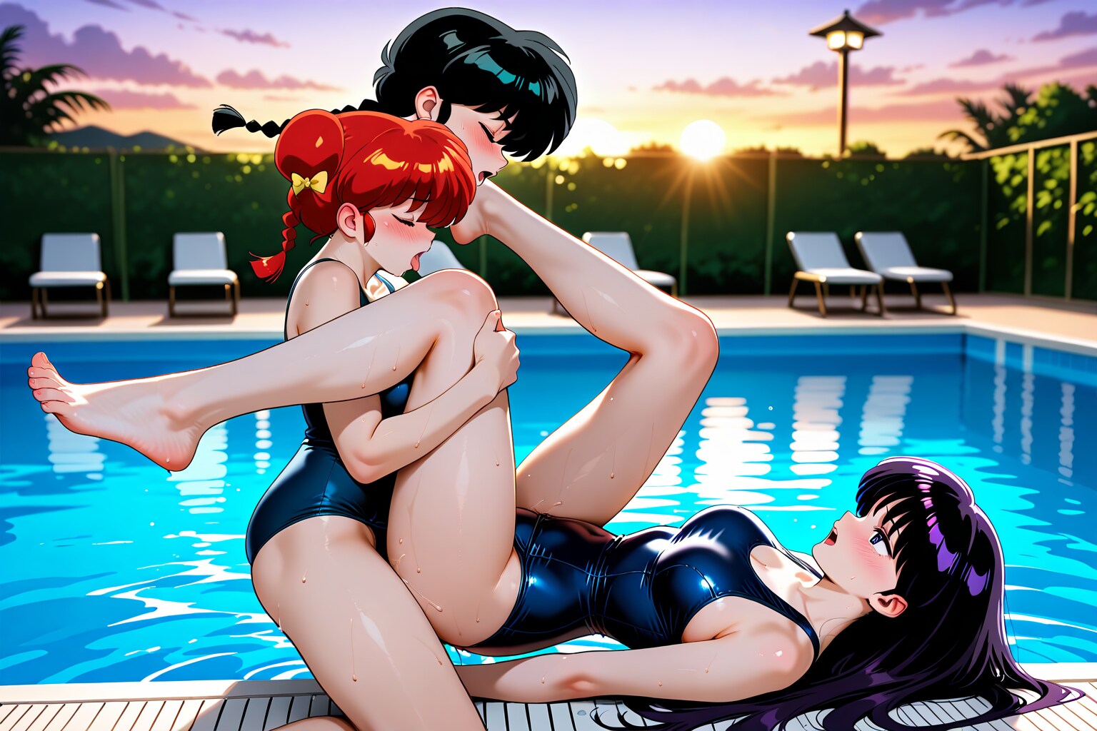 親子でレイちゃんを…
