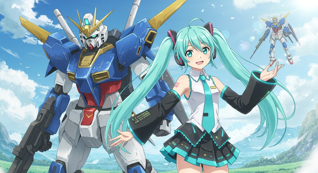 初音ミクと機動戦士ガンダム　　リメイク版